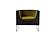 Modrest Tulane Mid-Century Grey & Green Accent Chair by VIG Furniture