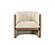 Modrest - Joselyn Modern Cream Fabric Accent Chair by VIG Furniture