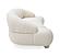 Divani Casa Duran - Contemporary White Fabric Loveseat Sofa by VIG Furniture