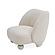 Divani Casa Duran - Contemporary White Fabric Accent Chair by VIG Furniture