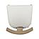 Modrest Fabien - Mid-Century Modern Beige Linen + Wood Dining Chair (Set of 2) by VIG Furniture