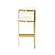 Modrest Boswell - Modern White + Matte Gold Bar Stool by VIG Furniture