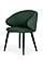 Modrest Keller - Modern Green Dining Chair (Set of 2) by VIG Furniture