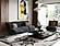 Divani Casa Basil - Modern Dark Grey Fabric Small Sofa w/3 Electric Recliners by VIG Furniture