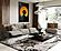 Divani Casa Basil - Modern Grey Fabric Large Sofa w/3 Electric Recliners by VIG Furniture