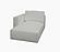 Divani Casa Lulu - Modern White Fabric Modular Sectional Sofa w/ Left Facing Chaise by VIG Furniture