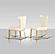 A&X Beatrice White Leather Dining Chair by VIG Furniture