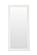 A&X Regal - Modern White Crocodile Floor Mirror by VIG Furniture