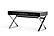A&X Congress Transitional Black Crocodile Desk by VIG Furniture