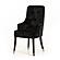 A&X Larissa Modern Black Fabric Dining Chair by VIG Furniture