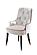 A&X Larissa Modern Cream Dining Chair by VIG Furniture
