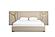 Modrest Aspen - Glam Beige Bonded Leather & Gold Bed by VIG Furniture