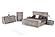 Modrest Charlene Modern Grey Elm and Stainless Steel Bedroom Set by VIG Furniture