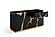 Modrest Aspen 66 Inch Modern Black and Gold Dresser by VIG Furniture