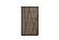 Modrest Nixa - Modern Wide Birch + Brushed Bronze Chest by VIG Furniture