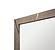 Modrest Nixa - Modern Birch + Brushed Bronze Mirror by VIG Furniture