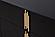 Modrest Token - Modern Black + Gold Wide Dresser by VIG Furniture