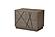 Modrest Nixa - Modern Wide Birch + Brushed Bronze Nightstand by VIG Furniture