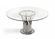 Modrest Paxton - Modern Round Glass & Stainless Steel Dining Table by VIG Furniture