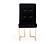 Modrest Legend - Modern Black & Rosegold Dining Chair (Set of 2) by VIG Furniture