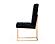 Modrest Legend - Modern Black & Rosegold Dining Chair (Set of 2) by VIG Furniture