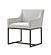 Modrest Elijah - Modern Beige & Copper Antique Brass Dining Chair by VIG Furniture