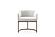 Modrest Elisa - Modern Beige Velvet & Brass Dining Chair by VIG Furniture