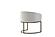 Modrest Elisa - Modern Beige Velvet & Brass Dining Chair by VIG Furniture