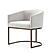 Modrest Elisa - Modern Off White & Brass Dining Chair by VIG Furniture