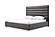Modrest Lucy Modern Grey Leatherette Bed by VIG Furniture