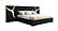 Modrest Aspen - Glam Black Velvet & Gold Bed by VIG Furniture