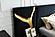 Modrest Aspen - Glam Black Velvet & Gold Bed by VIG Furniture