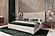 Modrest Corrico - Off White Velvet Modern Bed by VIG Furniture