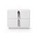 Modrest Token - California King Modern Cream & Stainless Steel Bed + Nightstands by VIG Furniture