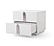 Modrest Token - California King Modern Cream & Stainless Steel Bed + Nightstands by VIG Furniture