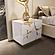 Modrest Aspen - Modern Beige + White + Gold Queen Bedroom Set by VIG Furniture