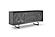 Modrest Hawick - Contemporary Dark Grey + Abstract White Paint Buffet by VIG Furniture