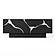 Modrest Impala - Modern Matte Brown Ash & Silver Buffet by VIG Furniture