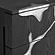 Modrest Aspen - Modern Matte Brown Ash & Silver Dresser by VIG Furniture