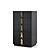 Modrest Token Modern Black & Gold Chest by VIG Furniture
