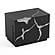 Modrest Aspen - Modern Matte Brown Ash & Silver Nightstand by VIG Furniture