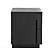 Modrest Aspen - Modern Matte Brown Ash & Silver Nightstand by VIG Furniture