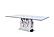 Modrest Edwin Modern Glass & Stainless Steel Dining Table by VIG Furniture