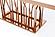 Modrest Marston Modern White Marble & Rosegold Dining Table by VIG Furniture