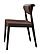 Union - Modern Brown Oak Dining Chair (Set of 2) by VIG Furniture
