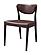 Union - Modern Brown Oak Dining Chair (Set of 2) by VIG Furniture