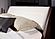 Volterra Contemporary Brown Oak & White Floating Eastern King Bed w/Lights by VIG Furniture