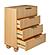 Modrest Winters - Modern Natural Oak Chest by VIG Furniture