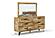 Modrest Sala Modern Light Wood Dresser & Mirror Set by VIG Furniture