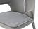 Modrest Lucero - Modern Grey Velvet Arm Dining Chair by VIG Furniture